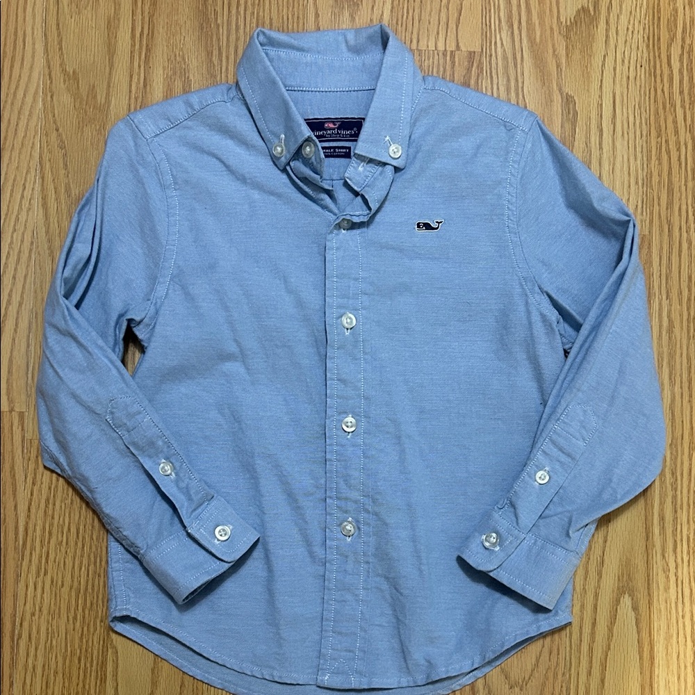 Vineyard Vines Sky Blue Collared Shirt
